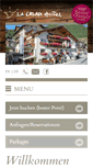 Mobile Screenshot of hotelcruna.ch